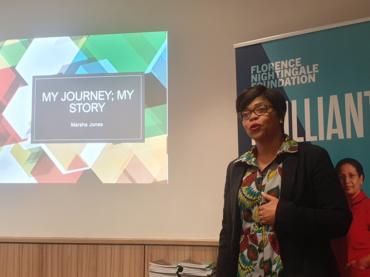 Florence Nightingale Foundation (@fnightingalef) on Twitter photo Thanks to the brilliant <a href="/MarshaLTJones/">Marsha Jones</a> for sharing your journey with our Windrush #leadership programme graduates.
Calling on the participants to support each other & use the power of your #networks. Thanks to the brilliant <a href="/MarshaLTJones/">Marsha Jones</a> for sharing your journey with our Windrush #leadership programme graduates.
Calling on the participants to support each other & use the power of your #networks.
