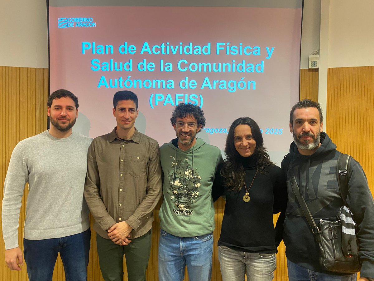 📍𝑼𝒏𝒊𝒗𝒆𝒓𝒔𝒊𝒅𝒂𝒅 𝒚 𝒔𝒐𝒄𝒊𝒆𝒅𝒂𝒅📍
Hoy ha tenido lugar la primera reunión convocada por el <a href="/GobAragon/">Gobierno de Aragón</a> para definir las actuaciones del Plan de Actividad Física y Salud de Aragón en la que algunos de nuestros docentes estan colaborando. <a href="/_usj_/">Universidad San Jorge</a>