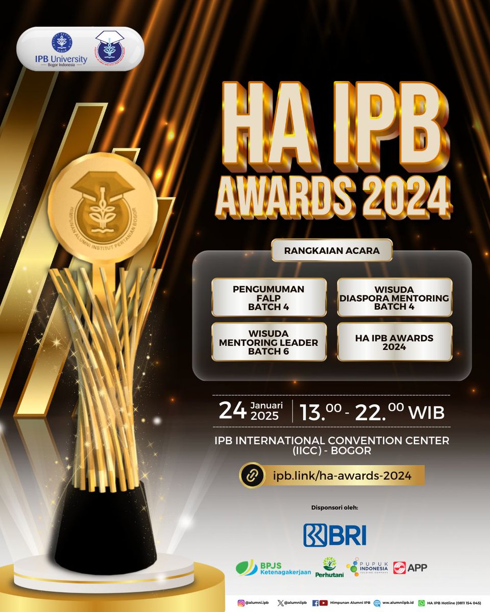 Himpunan Alumni IPB tweet media