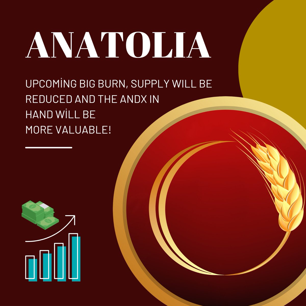 Big Burn is coming 🌾💥

#Anatolia #Andx #Bitcoin #btc #bnb #coin #crypto