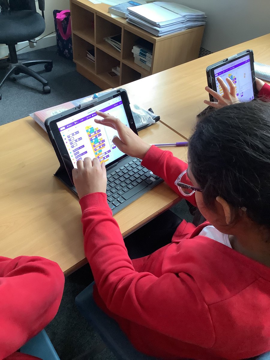 Year 6 were fantastic at exploring and changing variables using scratch this week, to create a maths times tables.