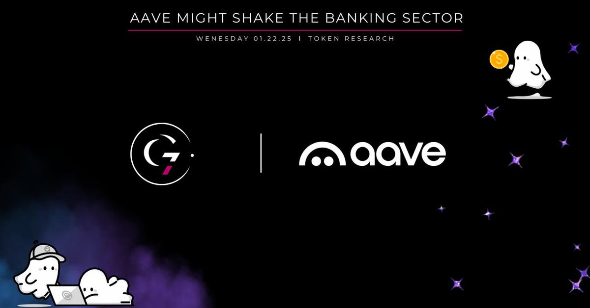 GLC_Research's tweet image. $AAVE might shake the banking sector || @aave 👻

As you already know, $AAVE is one of our highest conviction for this bull run and the years ahead.

Four months ago, we conducted a comprehensive analysis of the project and a lot has happened since then. It is now time to provide…