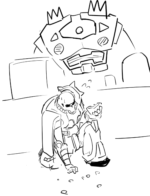 コンビニのレジで小銭をばらまいちゃったザク 