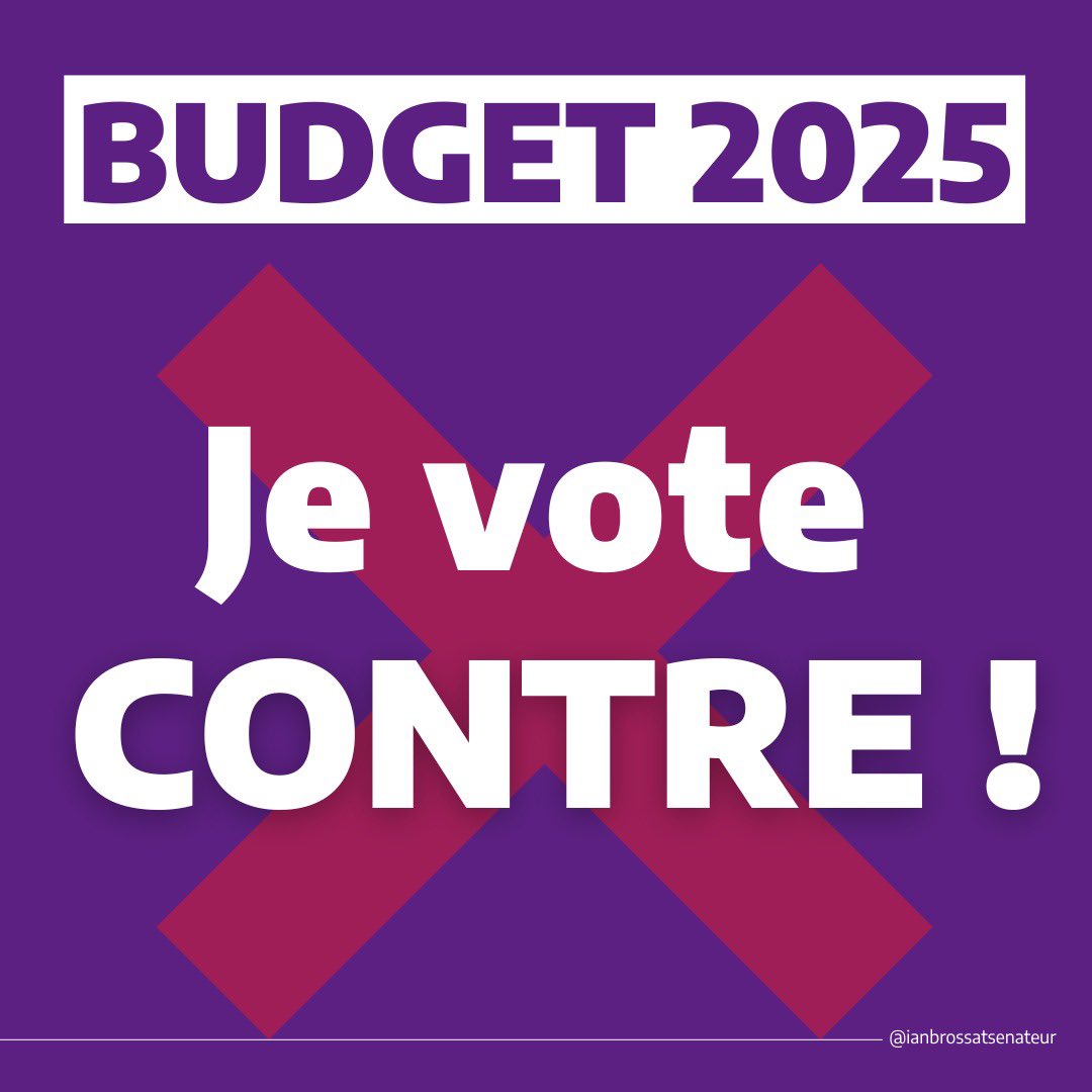 La copie initiale de ce budget n’était déjà pas fameuse. 

Elle est encore pire après être passée à la moulinette de la droite sénatoriale. 

Nous votons contre.
