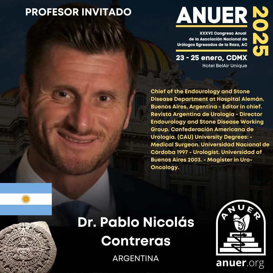 JDPE2025's tweet image. Maravillosa presentación del Dr. Pablo Contreras en curso enucleación prostática en Congreso ANUER 2025