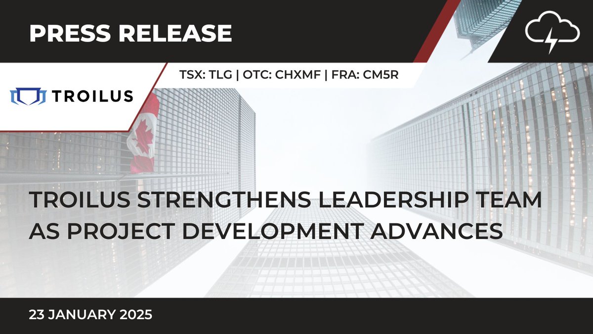 RedCloudFS's tweet image. NEW! Read below... ⬇️

@TroilusGold Strengthens Leadership Team as Project Development Advances
troilusgold.com/news-and-media…

TSX: $TLG | OTC: $CHXMF | FRA: CM5R #Troilus #Gold #TroilusGold #Mining #MiningNews #Quebec