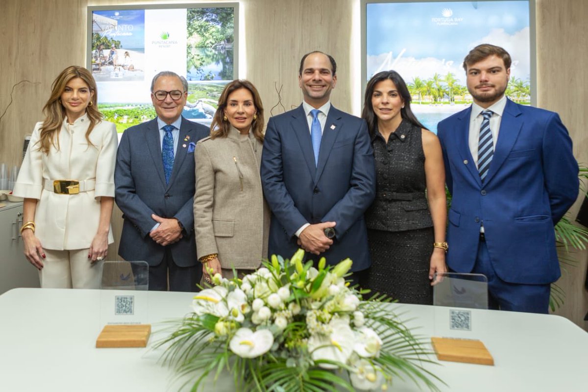 FrankERainieri's tweet photo. Con mucho entusiasmo ayer anunciamos la llegada  de Rosewood a ⁦@PUNTACANARESORT⁩ proyecto que da la bienvenida al turismo de ultra lujo en Rep Dom. https://t.co/5540Cgn4r1