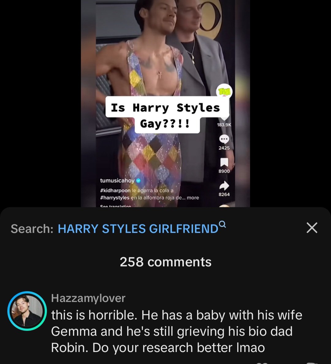 itjustrosie's tweet image. I don't know if I should laugh or feel bad for Harry to have fans like this.
