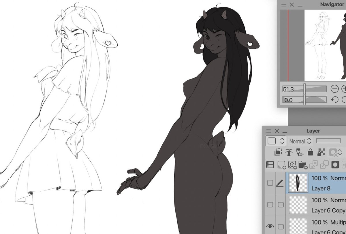 updating fursona 🐐 new year new me, or something like that