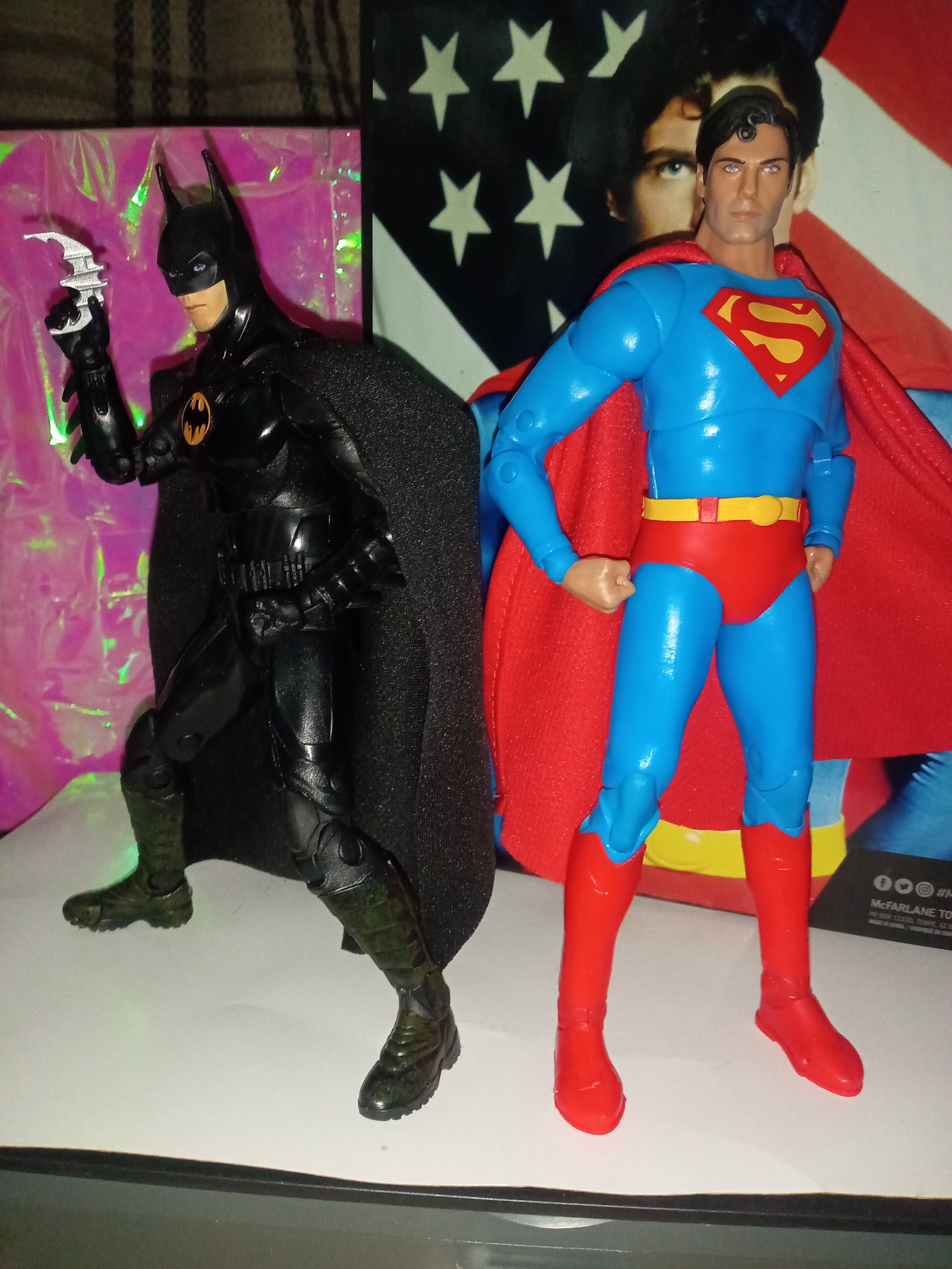 マクファーレントイズ DCマルチバース スーパーマン クリストファーリーヴ DCコミックス』【DCマルチバース】7インチ・アクション