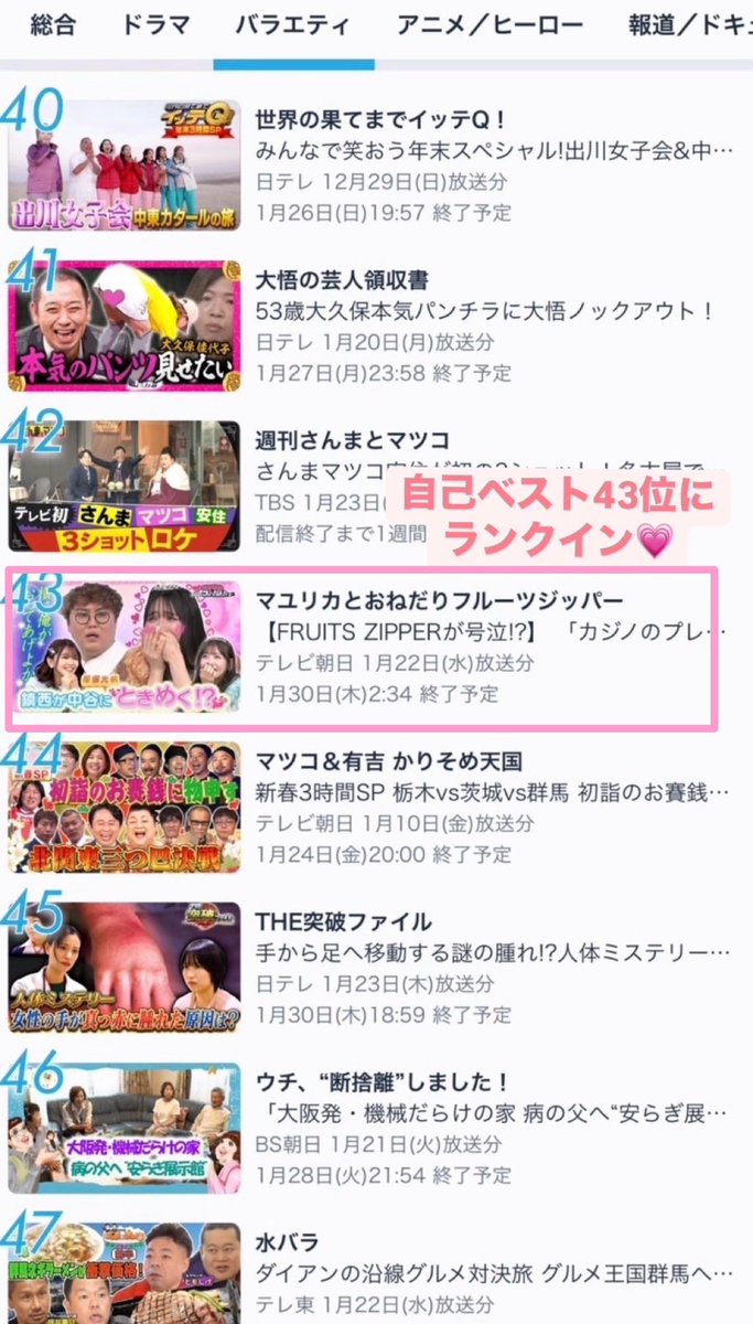 嬉しい！ みんないっぱいみてね🥹🥹🥹