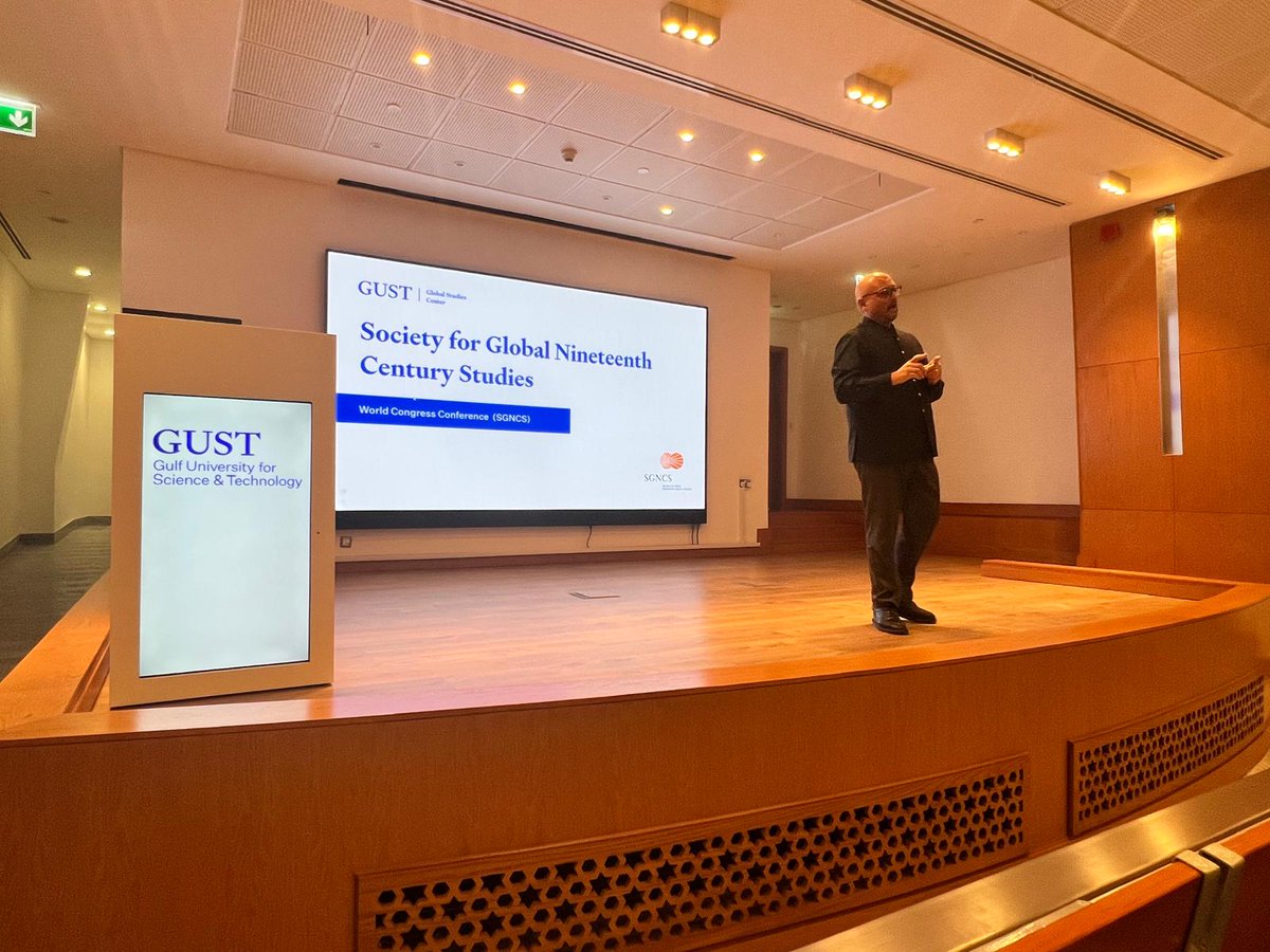 Northwestern Qatar (@nuqatar) on Twitter photo Dean <a href="/MKraidy/">Marwan M. Kraidy @mkraidy.bsky.social</a> examined the cultural and historical interplay between Latin America and the Middle East in his plenary lecture, Decelerating Modernity: Neo-Anachronism and Retraditionalization in the Latin American-Middle Eastern Connection.
The lecture was delivered at the Dean <a href="/MKraidy/">Marwan M. Kraidy @mkraidy.bsky.social</a> examined the cultural and historical interplay between Latin America and the Middle East in his plenary lecture, Decelerating Modernity: Neo-Anachronism and Retraditionalization in the Latin American-Middle Eastern Connection.
The lecture was delivered at the