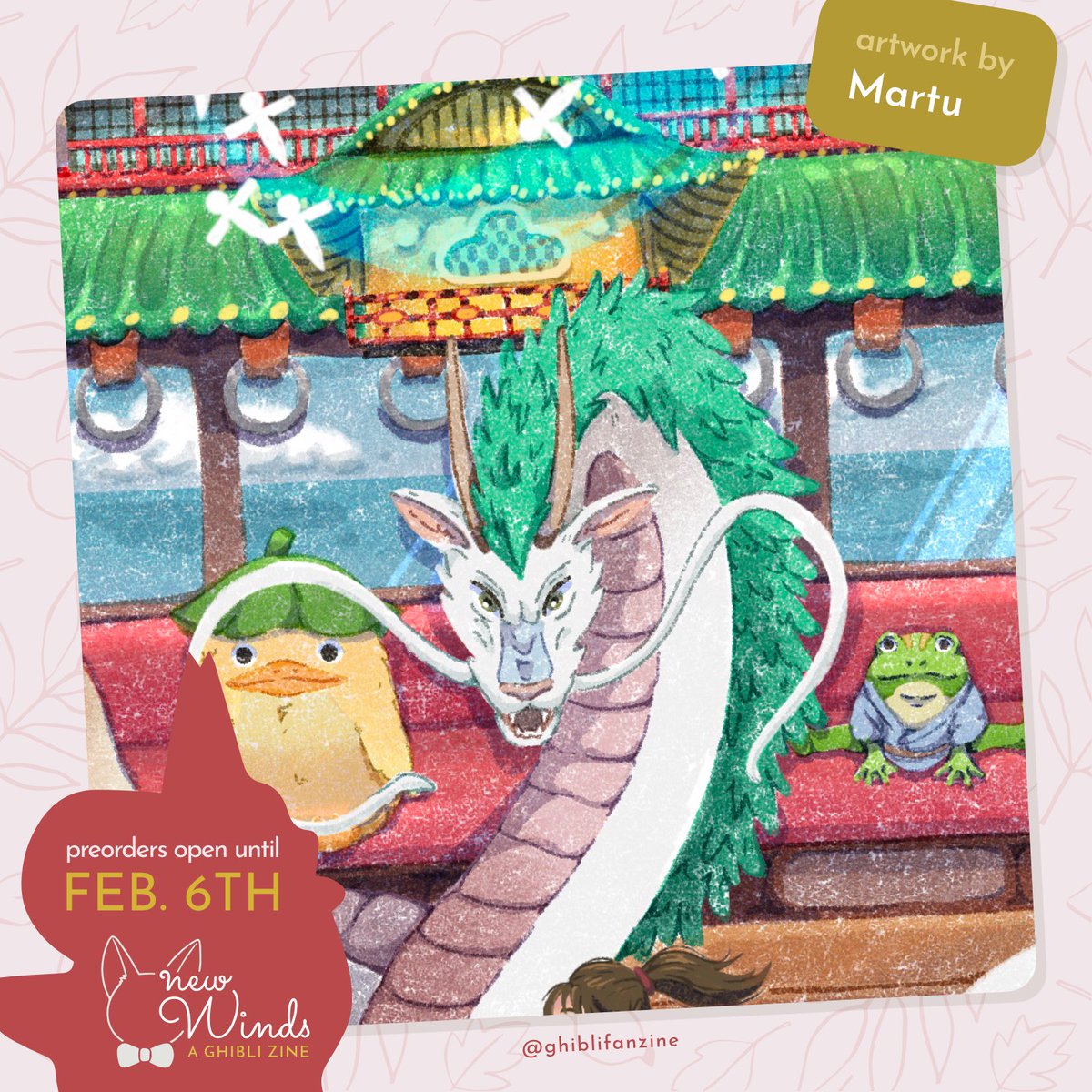 hi!!
i'm stoked to show you a preview of my artwork for this wonderful zine, please check it out! ✨

studioghiblizine.bigcartel.com