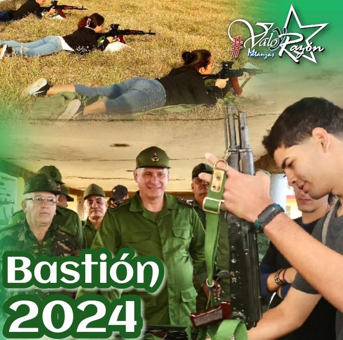 #Fidel "Porque mientras exista el imperialismo, la guardia revolucionaria no se descuidará jamás. La historia enseña con elocuencia que los que olvidan este principio no sobreviven al error"  #Cuba #PuebloUniformado #Bastión2024
#MunicipioBartoloméMasó 
#ProvinciaGranma
