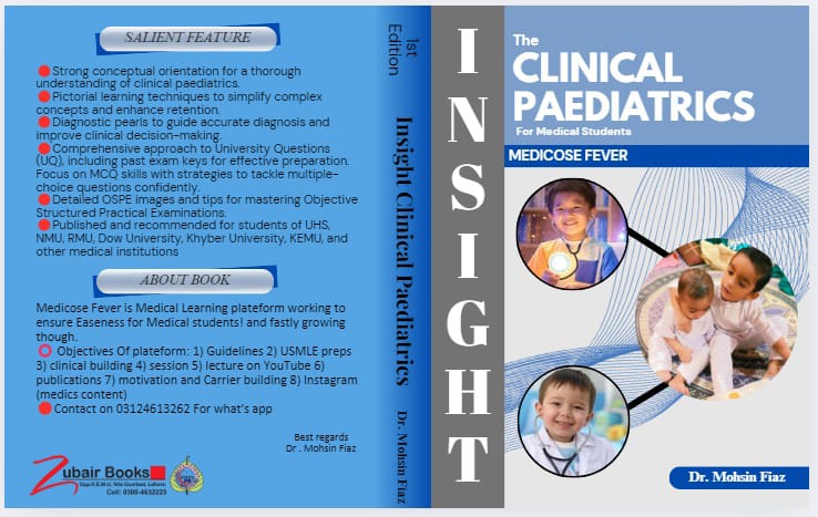MEDICOSEFEVER's tweet image. #Paedsrocks 
Insight clinical Paediatrics