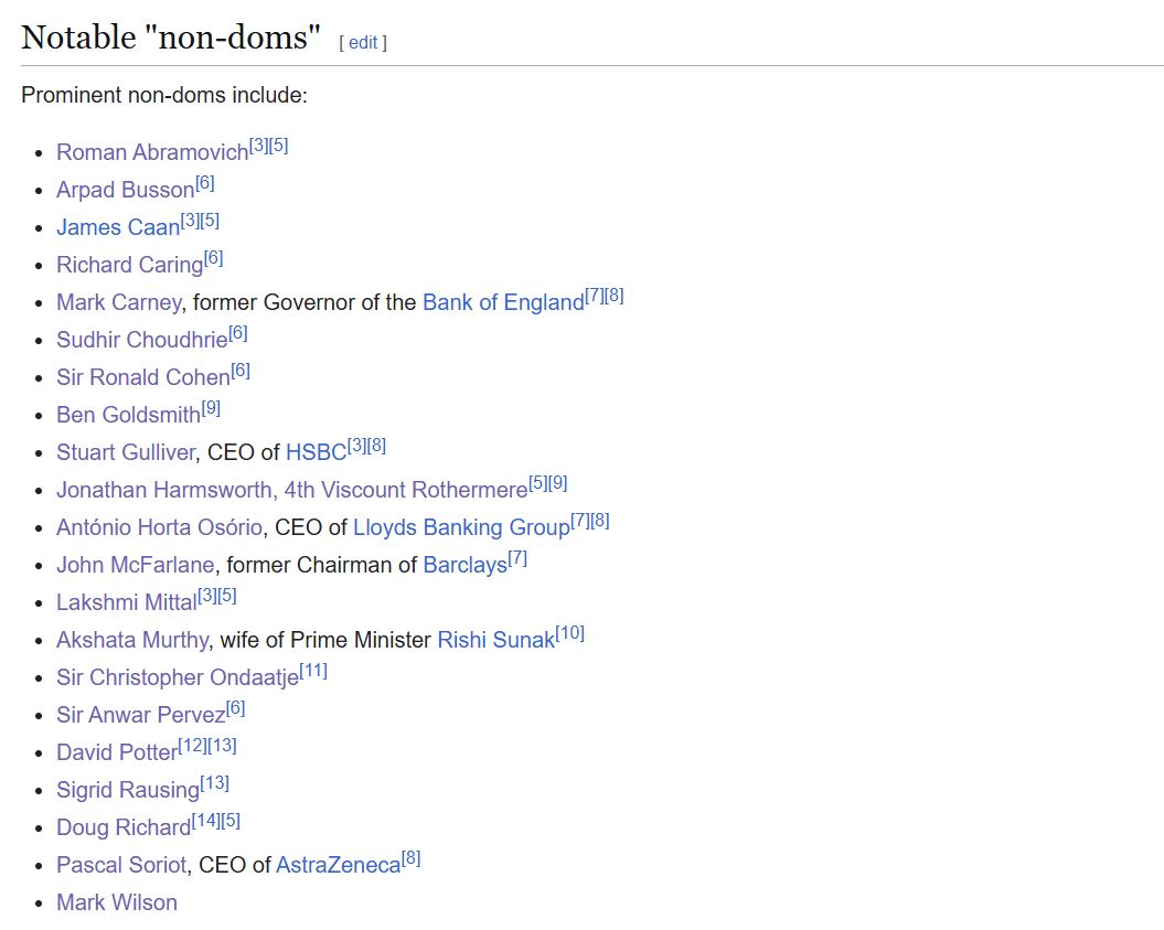 These are just 20 prominent non-doms in the UK.
Just a cursory look reveals that more than half have either donated to or otherwise supported UK political parties - mostly the 'Labour' party
I'm sure that has *nothing* to do with Rachel Reeves' sudden unwillingness to tax them...