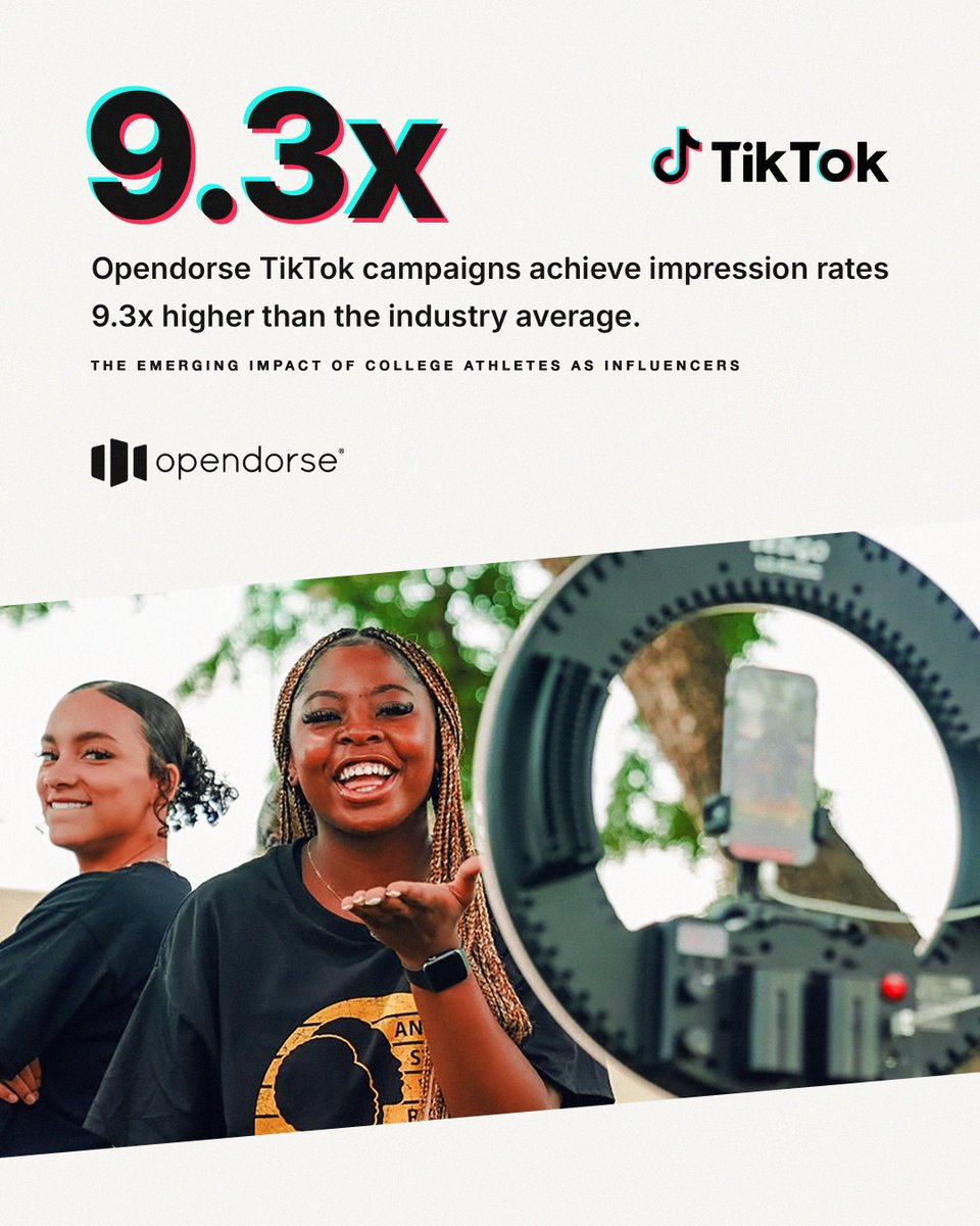 Opendorse tweet media