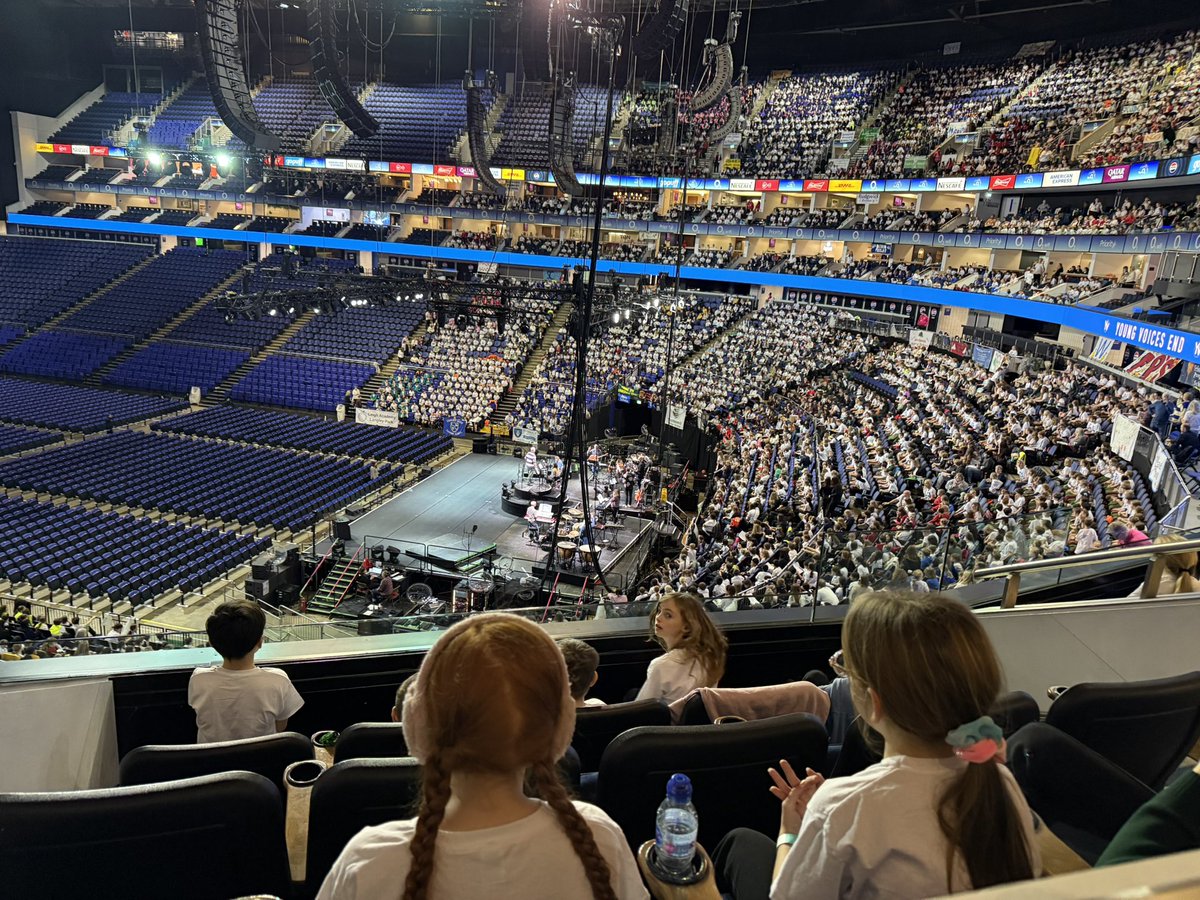 The choir are <a href="/YVconcerts/">Young Voices</a> today