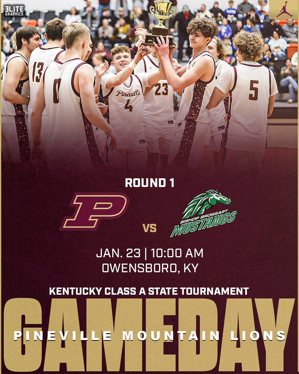 All-A State Tournament Game Day!

The Mtn. Lions tip-off the All-A State Tournament today against Bishop Brossart at 10 AM Central Time. Go Mtn. Lions!