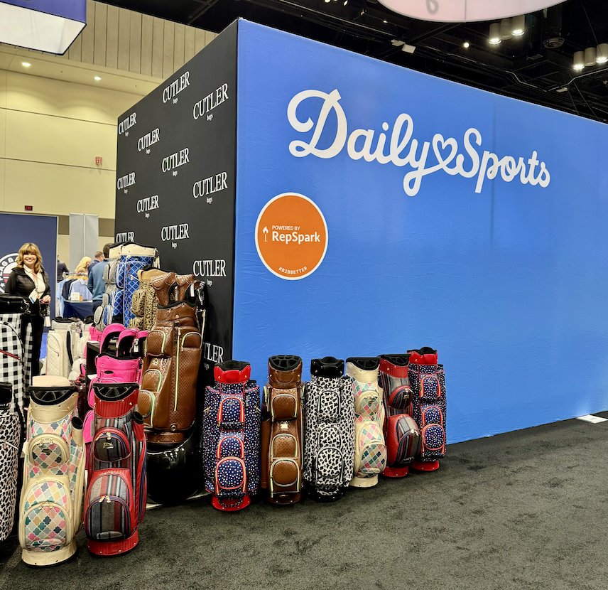 repsparkhq's tweet photo. Calling all #retailers and #buyers at the #PGAShow! 

Keep an eye out for the vibrant orange decals highlighting #brands available on #RepSpark. 

Let us know how many decals you find at the show! 🛍️ 

https://t.co/UL5UeNqyrm
#B2BBetter #Tradeshow #EfficientShopping #GolfRetail https://t.co/4xaGYfyZgj