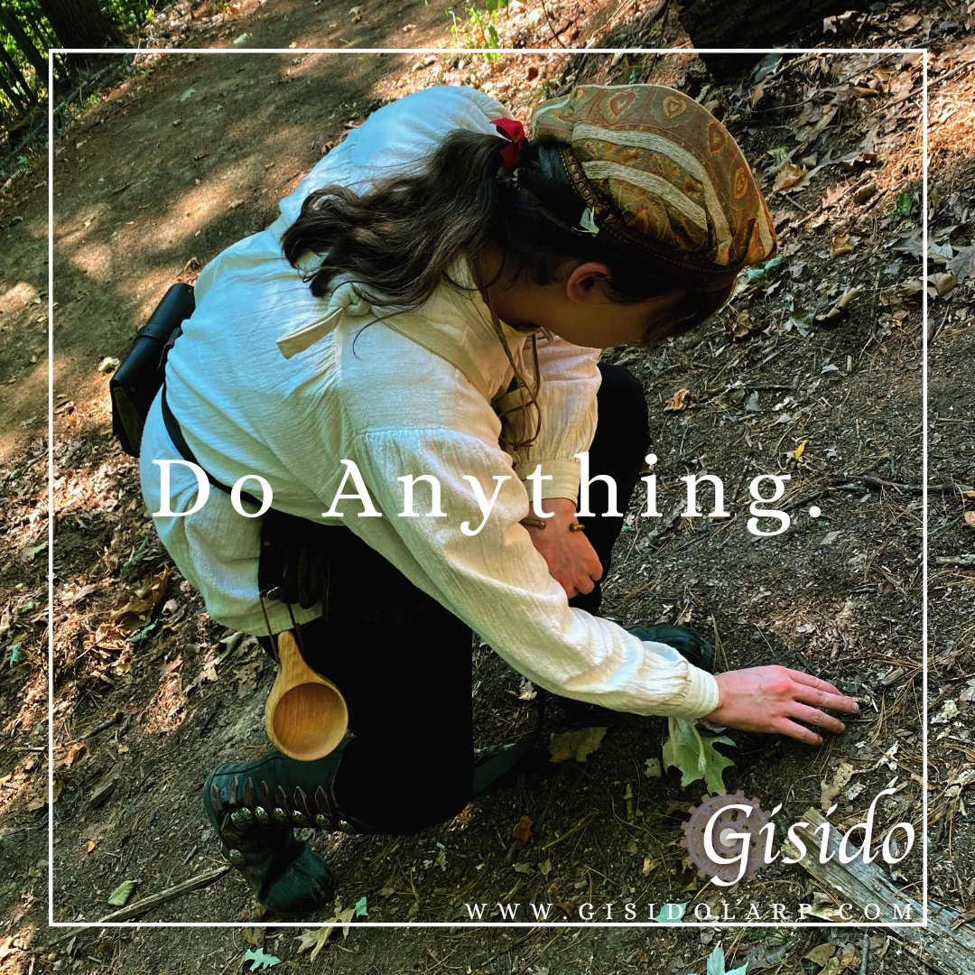 GisidoLARP's tweet photo. LARP isn't just for fighting and going on grand quests. Trackers, herbalists, and skilled folks of all sorts can find their niche!
#DoAnything #BeAnyone #Gisido #LARP #Ohio
https://t.co/mKH428hor2 https://t.co/ENoyEO5SHI