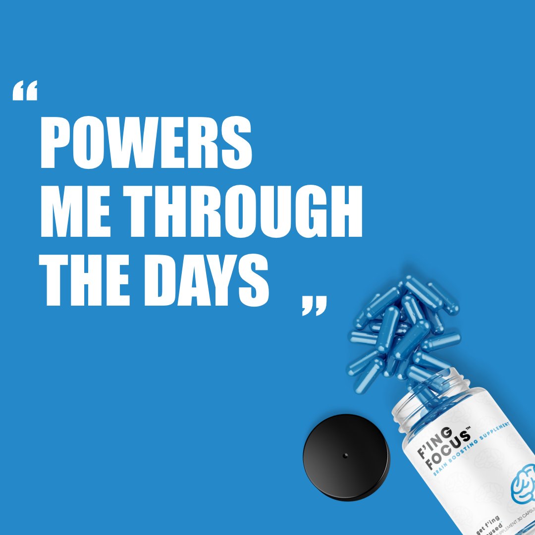 F'ing Focus Brain Boosting Supplement tweet media