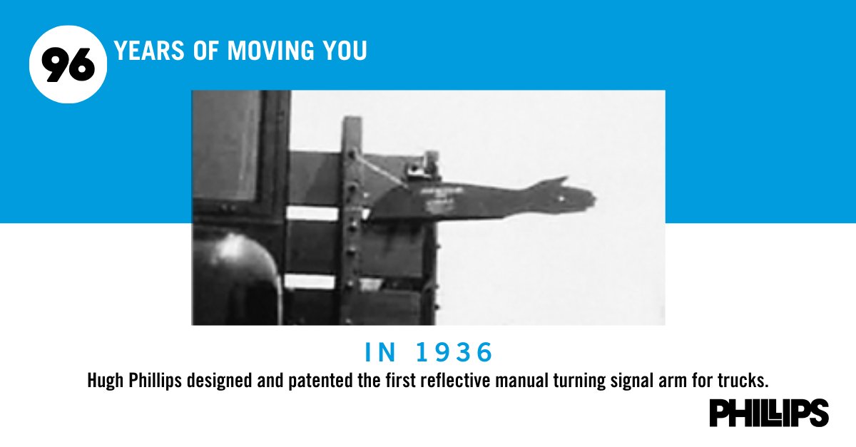 In 1936, our founder, HW Phillips, designed and patented the first reflective manual turning signal arm for trucks—changing the industry forever.
Here’s to honoring the past while driving the future. 🚛
#PhillipsLegacy #96YearsStrong #DrivingInnovation #IndustryImpact