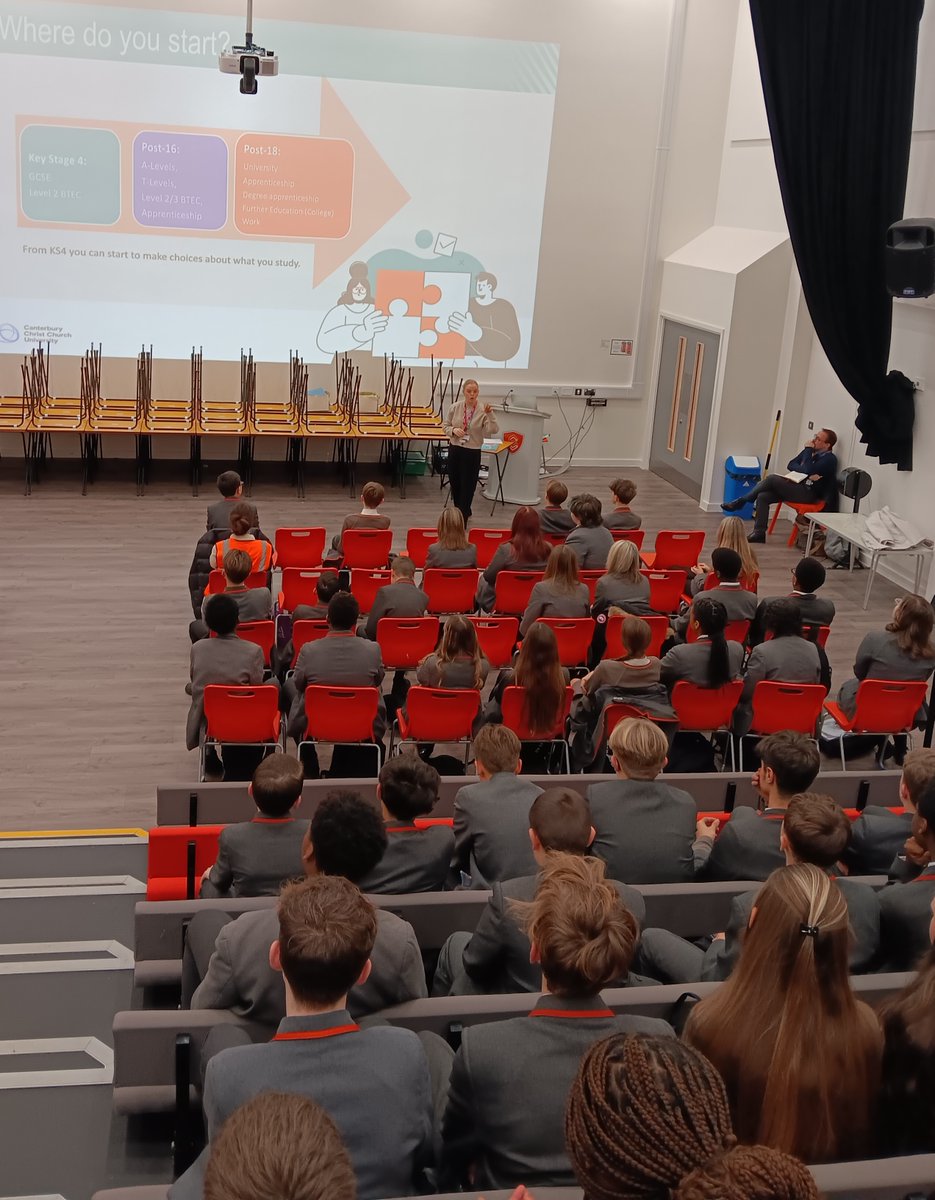 Thank you Canterbury Christ Church University for a great series of motivational further education and apprenticeship Career Sessions!  to read more click here bit.ly/4g8oe5d
<a href="/CanterburyCCUni/">Canterbury Christ Church University</a> 
#successfullives