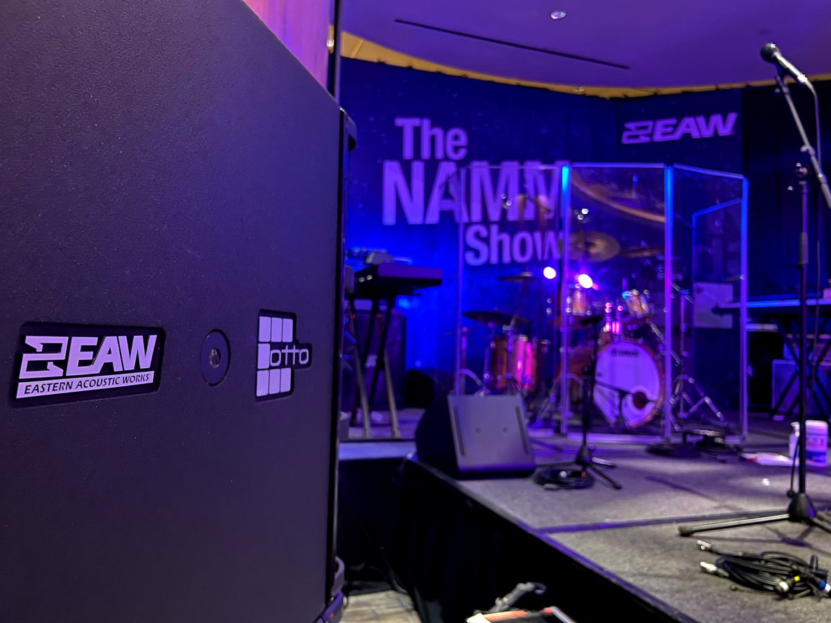 EAW is proudly sponsoring the Marriott Stage at NAMM - catch AC6 and Otto in action with loads of talented performers!