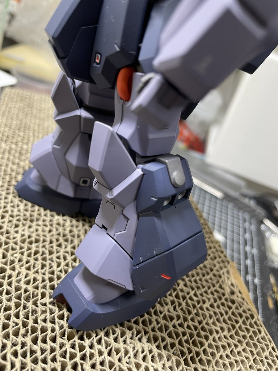 amnt_mk's tweet photo. 今年2作目　色分け忘れてて筆塗り部分塗装しました
#ハイザックカスタム　#ガンプラ https://t.co/FfGYMdU02Y