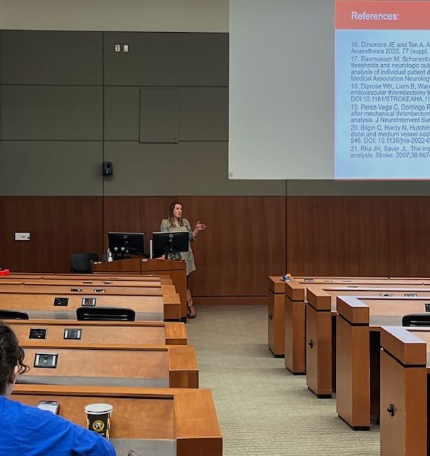 UW Department of Anesthesiology (@wiscanesthesia) on Twitter photo 🌟Whitney Fallahian, MD, AssistantProfessor <a href="/wiscanesthesia/">UW Department of Anesthesiology</a>, recently presented at Grand Rounds. She shared insights on "Bridging the Gap Between Neurosurgery and Anesthesia: Best Practices for Stroke Thrombectomy."💡
Thank you for sharing your expertise! 🤩
#Anesthesia #MedEd 🌟Whitney Fallahian, MD, AssistantProfessor <a href="/wiscanesthesia/">UW Department of Anesthesiology</a>, recently presented at Grand Rounds. She shared insights on "Bridging the Gap Between Neurosurgery and Anesthesia: Best Practices for Stroke Thrombectomy."💡
Thank you for sharing your expertise! 🤩
#Anesthesia #MedEd