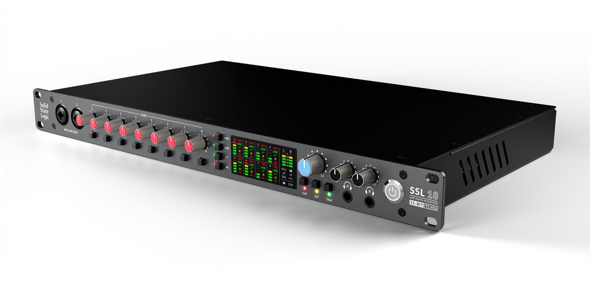 SSL_Japan's tweet photo. SSL &amp;Harrisonから3つの新製品発表‼️
SSLからは多chオーディオインターフェイス #SSL18 &amp; #Alpha8 
#HarrisonAudio からは 
#チャンネルストリップ #32cMS が登場
現在開催中の #NAMM でも展開中‼️

 #ssl #solidstatelogic #dtm #レコーディング #ミキシング #オーディオインターフェイス https://t.co/xoiHkSjrP1