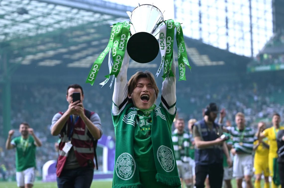 LukeKC67's tweet photo. The best since Larsson.

Thank you for everything Kyogo 💚🇯🇵 https://t.co/6nPm5WNQrv