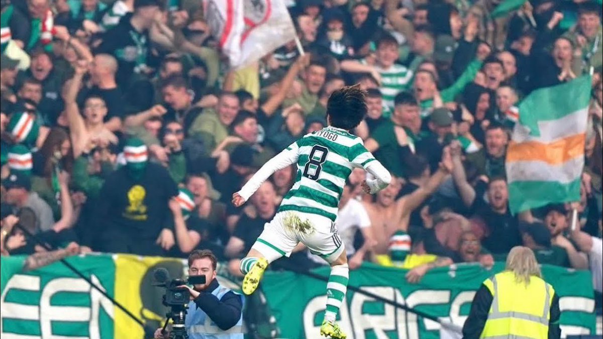 LukeKC67's tweet photo. The best since Larsson.

Thank you for everything Kyogo 💚🇯🇵 https://t.co/6nPm5WNQrv