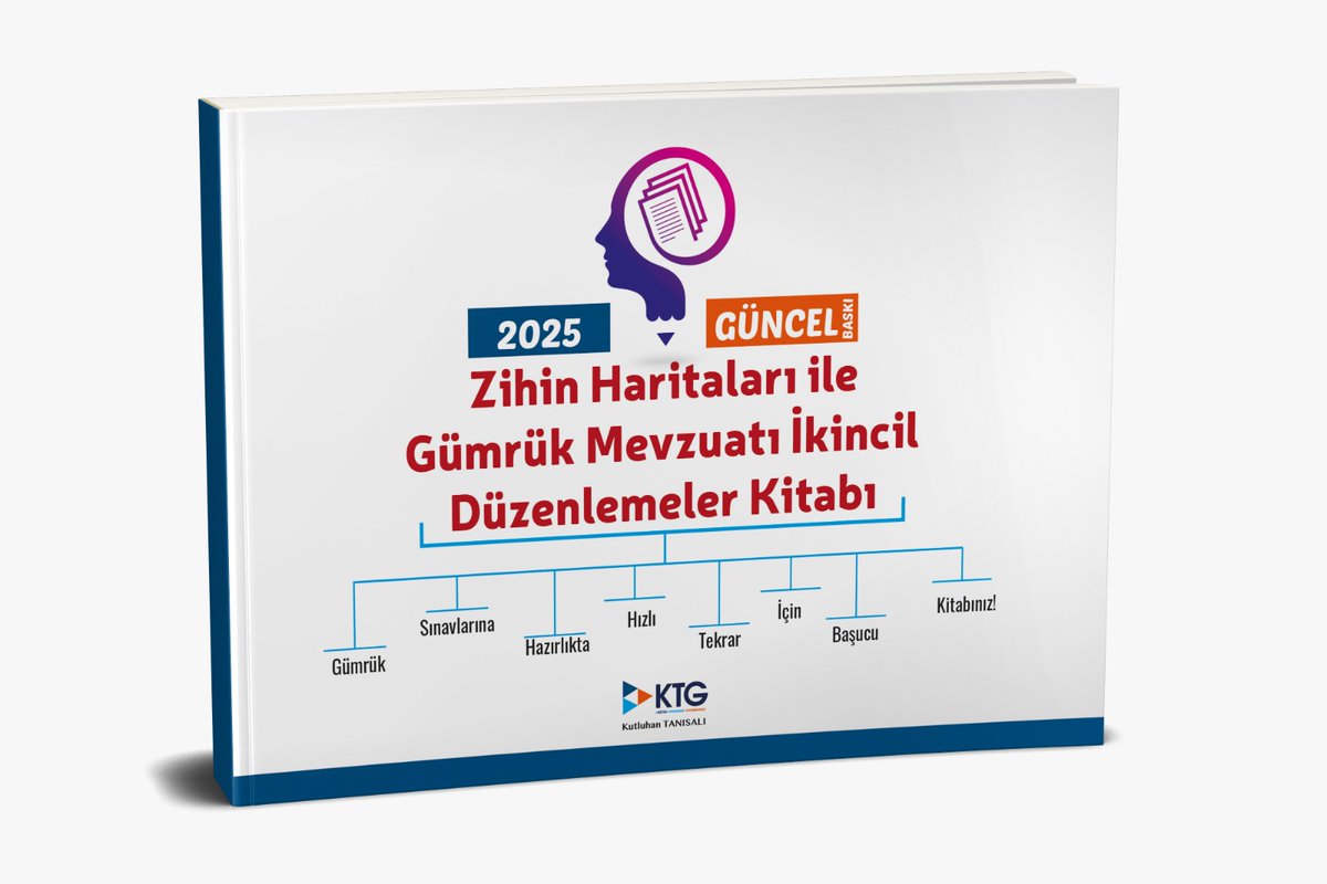 ✅2025 Zihin Haritaları ile Gümrük Mevzuatı İkincil Düzenlemeler kitabımız satışa çıktı.Bilgi için: hhttps://gumrukkitap.com/gumruk-kitaplari/gumruk-sinavlari-hazirlik-kitaplari/zihin-haritalari-ile-gumruk-mevzuati-ikincil-duzenlemeler-kitabi-KTG196.html
☎ 05523851000 #gumruk