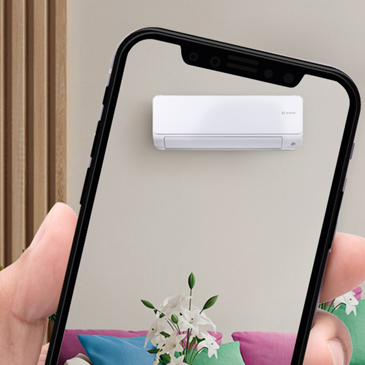 Wist je dat een airco niet alleen kunt koelen, maar ook verwarmen? In een mum van tijd geniet je van comfort in je ruimte! 

Benieuwd hoe zo’n airco er bij jou aan de muur uitziet? Test het eenvoudig zelf met onze 3D-tool!
 👉nefit-bosch.nl/producten/warm…