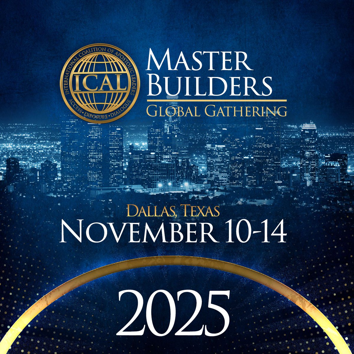 ICALeaders's tweet photo. For all apostolic leaders, emerging leaders, and more - set the date for this extraordinary global gathering - see details - https://t.co/DEdtY2wyAa https://t.co/PfnsKFr89O