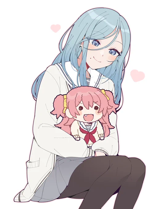 雫さんとアイリチャン 