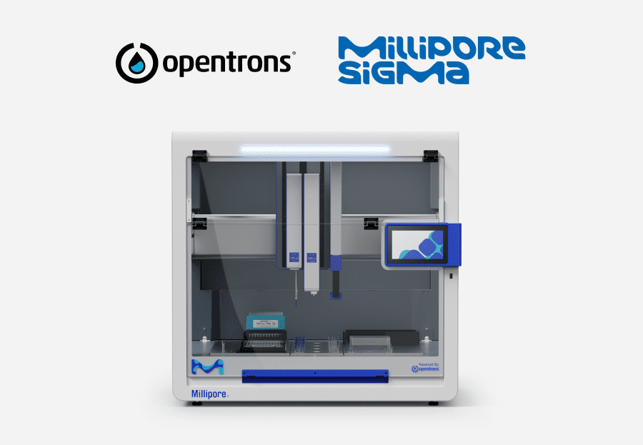 Opentrons (@opentrons) on Twitter photo We’re excited to announce a new partnership with <a href="/MilliporeSigma/">MilliporeSigma</a>, the U.S. and Canada Life Science business of Merck KGaA, Darmstadt, Germany, and a global leader in life science and pharmaceutical development and manufacturing. Together, we’re developing a custom Opentrons Flex We’re excited to announce a new partnership with <a href="/MilliporeSigma/">MilliporeSigma</a>, the U.S. and Canada Life Science business of Merck KGaA, Darmstadt, Germany, and a global leader in life science and pharmaceutical development and manufacturing. Together, we’re developing a custom Opentrons Flex