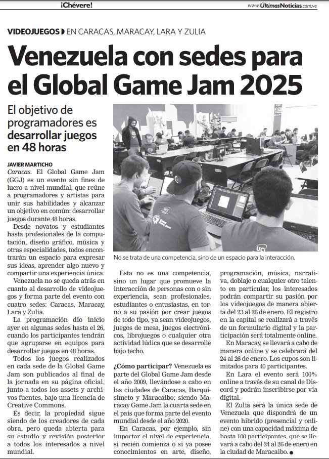 Hasta en el periódico 🫡