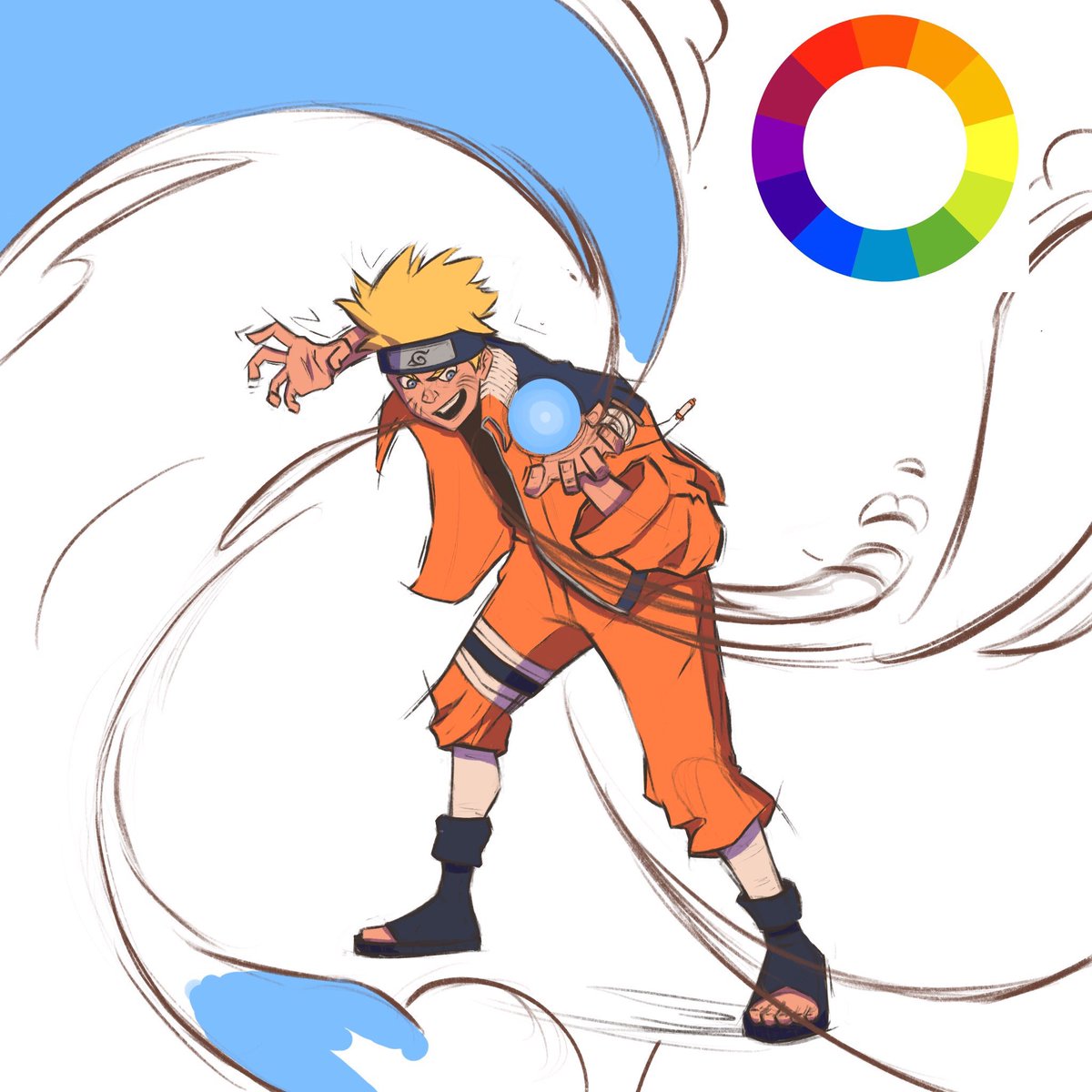 cooking something up. If there are fans of Naruto following me which was your favourite jutsu?