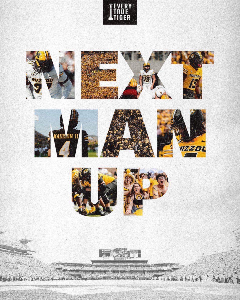 We don’t rebuild. We reload. Next man up.💪🏈
#ETT #MIZ <a href="/MizzouFootball/">Mizzou Football</a> <a href="/MizzouAthletics/">Mizzou Athletics</a>