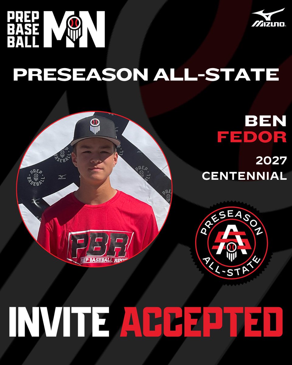 Prep Baseball Minnesota (@prepbaseballmn) on Twitter photo ππππ πππππππππ πππ-πππππ
ππ―π·πͺπ΅π¦π₯ ππ€π€π¦π±π΅π¦π₯ β
Ben Fedor
βΎ SS/2B
π 2027
π <a href="/1cougarbaseball/">Centennial Cougar Baseball</a>
#MNPAS2025
π€ loom.ly/vmt420M ππππ πππππππππ πππ-πππππ
ππ―π·πͺπ΅π¦π₯ ππ€π€π¦π±π΅π¦π₯ β
Ben Fedor
βΎ SS/2B
π 2027
π <a href="/1cougarbaseball/">Centennial Cougar Baseball</a>
#MNPAS2025
π€ loom.ly/vmt420M