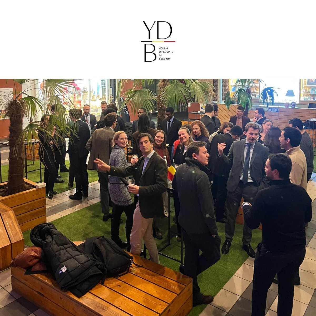 ❄️ YDB Winter Afterwork kicked off 2025 in snowy #Brussels! Our buzzing diplomatic crowd, including many new faces, gathered for fries &amp; friendly exchanges.
Oh and we revealed our next special event 👀 Curious? Become a YDBee🐝 tinyurl.com/JoinYDB 
Thanks to all who joined!