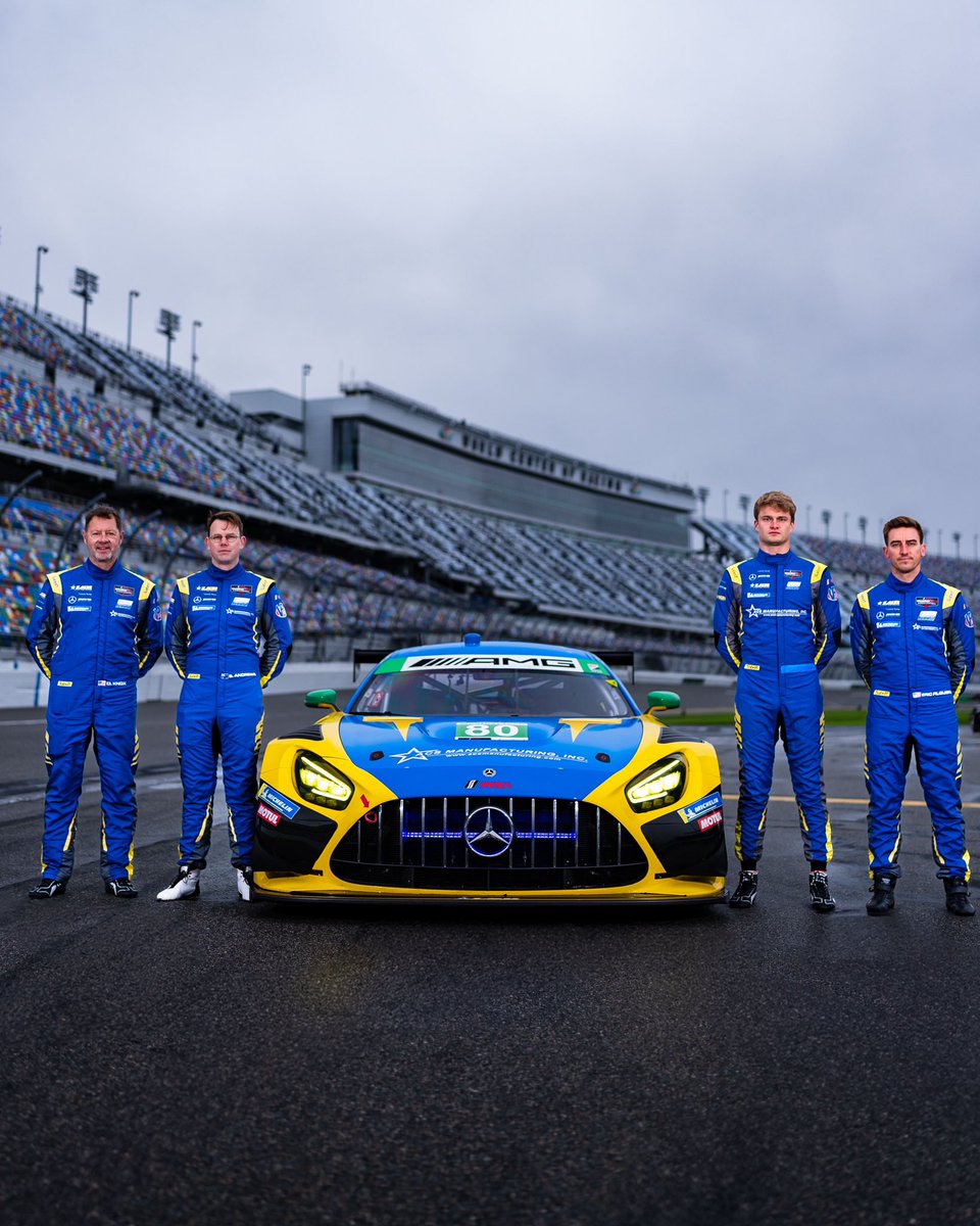 Eric_Filgueiras's tweet photo. Our 2025 @IMSA Rolex 24 full team, car and driver lineup! Proud to be a part of this group. Ready to fight! https://t.co/wbhkiKxhDk