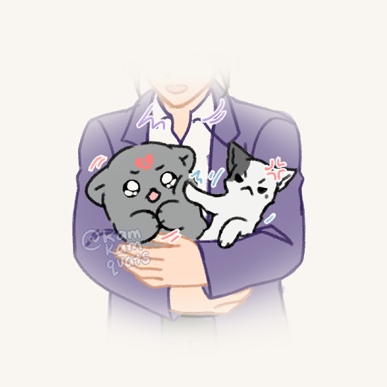 or is it that purple gege is looking for a way to abandon bingpup..?

#dailybingpup