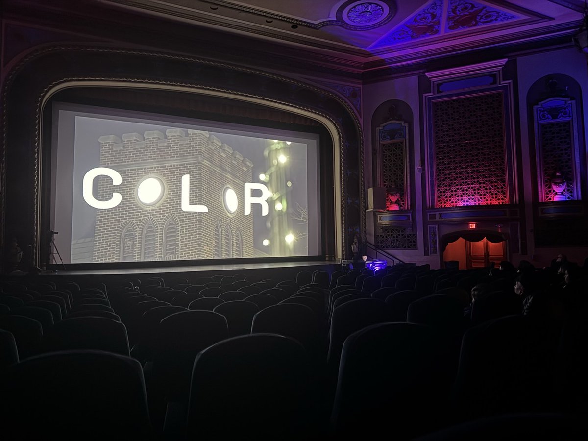 VikingVBC's tweet image. Aiden and Anthony celebrated the debut of their  silent film COLOR last night at the historic Tivoli Theatre during the 2025 Student Silent Film Fest! Along with instructor Mr. Mclindon, we are exited to be rebuilding the film program at HF! 📽🎬 #lightscameraaction
@HFHS59