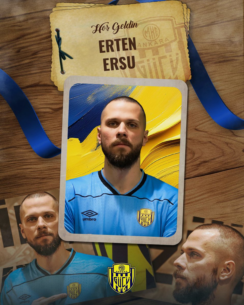 Erten Ersu Ankaragücü'müzde 💛💙

Kulübümüz, son olarak Gostivar forması giyen Erten Ersu ile anlaşarak 1,5 yıllık sözleşme imzaladı.

#Ankaragücü