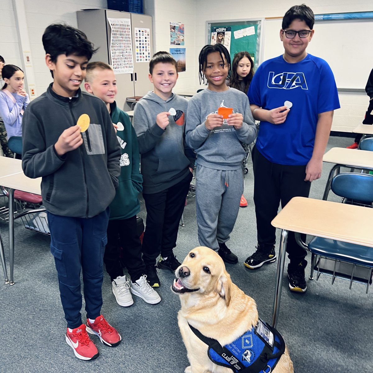 MillenniumMS's tweet photo. Mr. Simono’s 6th grade class stepped into the world of ancient trade on the Silk Road! Students took on roles from China, Rome, and trading posts in between, negotiating and strategizing to acquire goods—all while dodging bandits! https://t.co/SCunO7nzYv