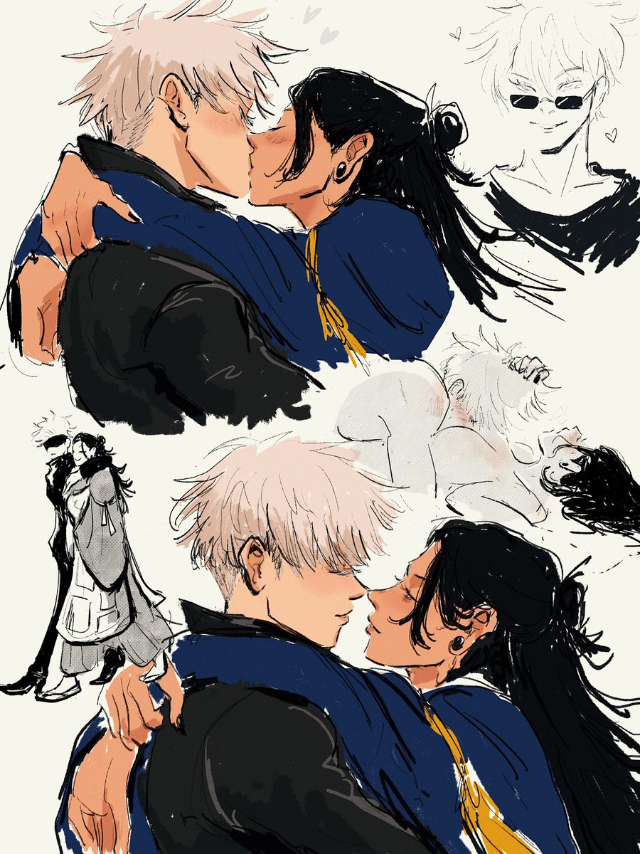 👩‍❤️‍💋‍👩 #satosugu